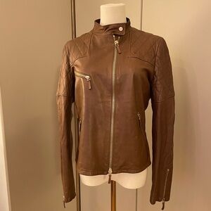 Gucci leather jacket